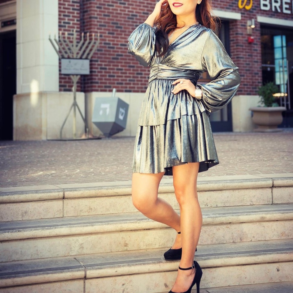 Cute Metallic dress
